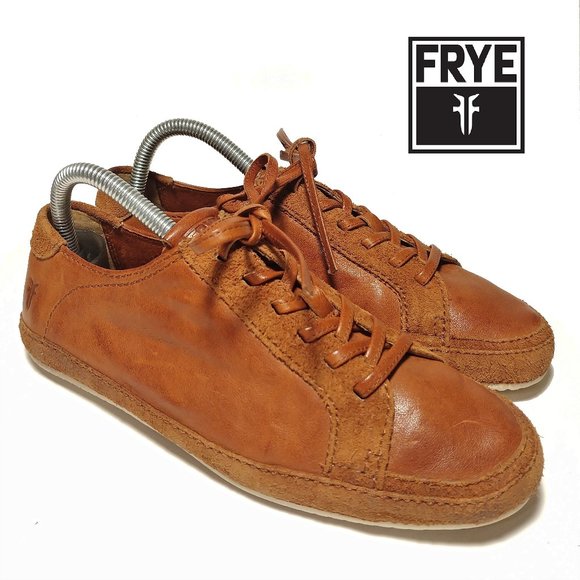 frye women's leather sneakers